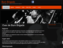 Tablet Screenshot of burnbrigade.nl